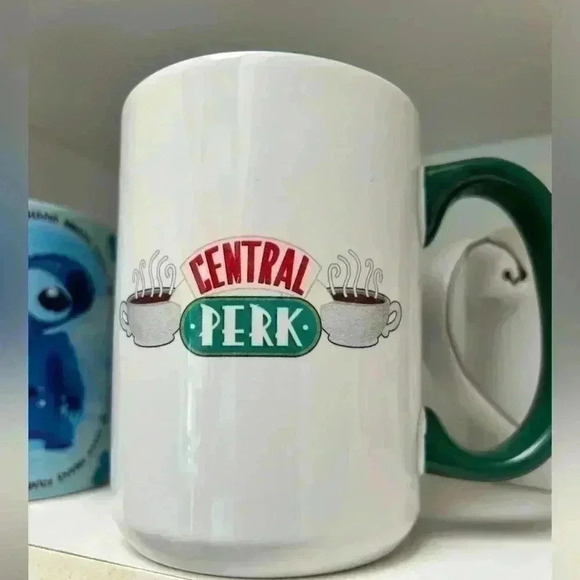 Friends Green handle Central Perk Coffee Mug - Picture 2 of 4